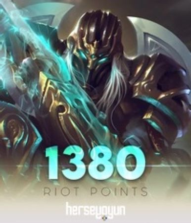 League of Legends 1380 RP (Riot Pin)